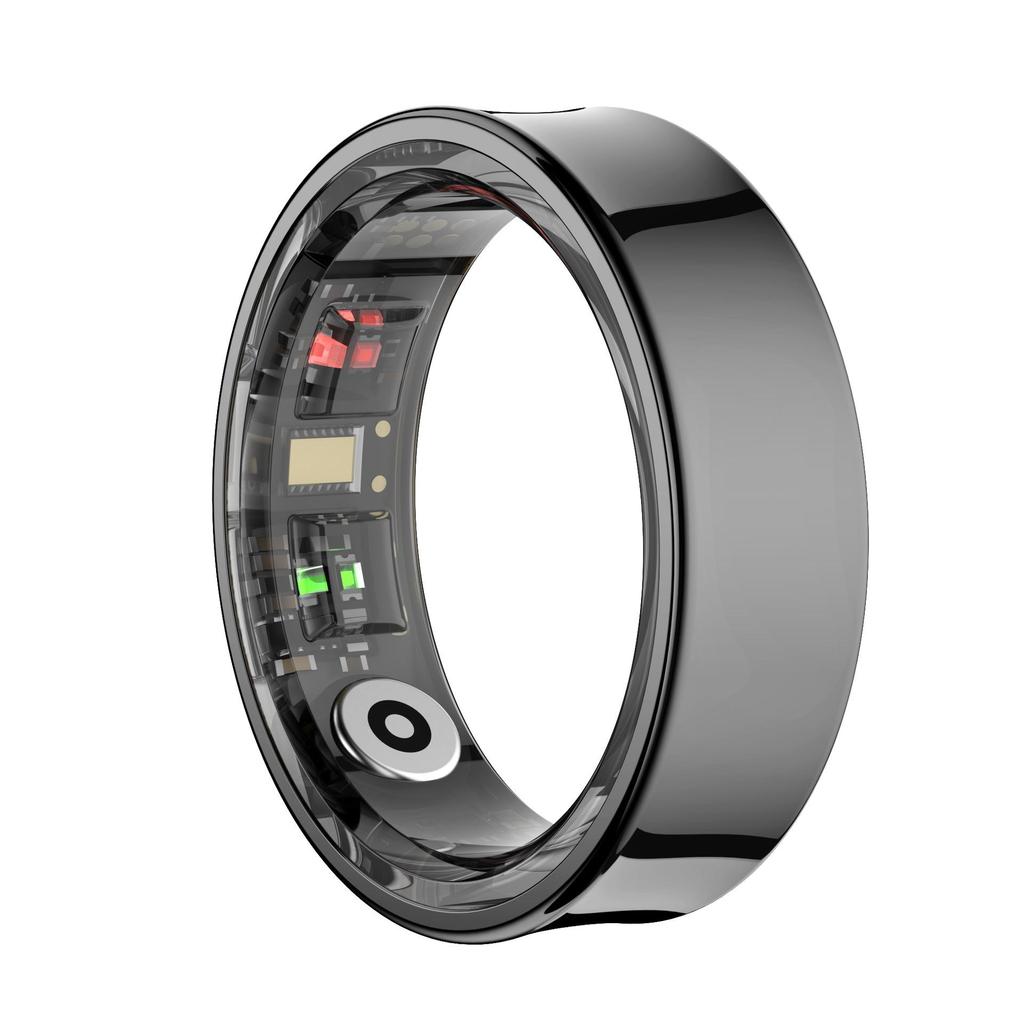 R09 Smart Ring: Heart Rate, Blood Oxygen, Sleep, Sports Tracker, Waterproof, Bluetooth Photo, with Charging Case
