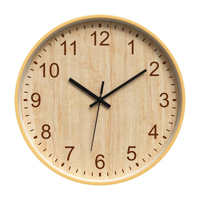 Wall Clock Silents None Ticking Wall Clock Battery Operated Clocks Easy to Read Home/Office/Kitchen/Classroom/School Clock