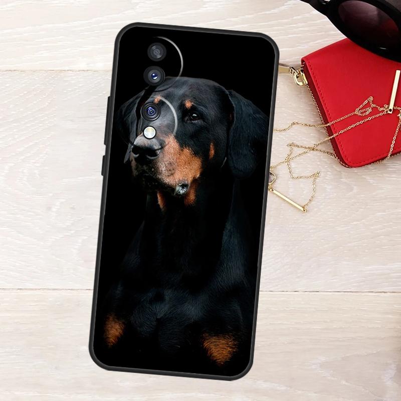 Doberman Dog Case For Honor Magic 8 5 6 7 Lite 50 70 90 200 400 Pro X8b X8c X9a X9b X9c X9d Win RT Cover