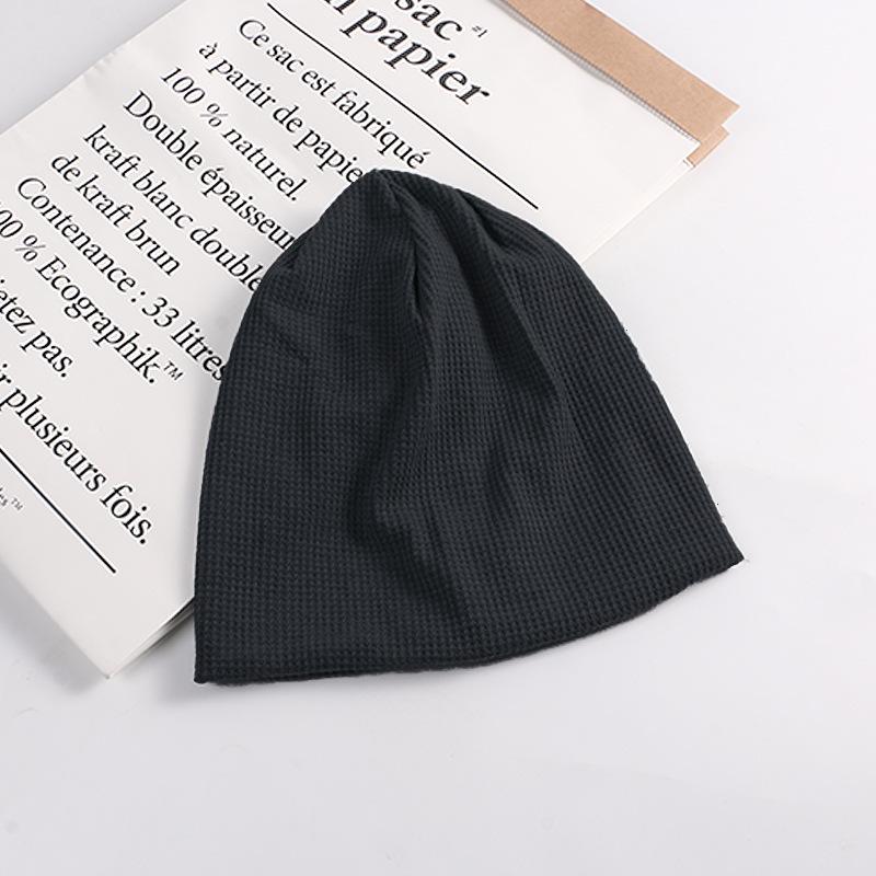 Autumn and Winter Baotou Hat Korean Style Street Style Hat Ins Trend Street Dance Knitted Hat Cold Hat Men Plus Velvet