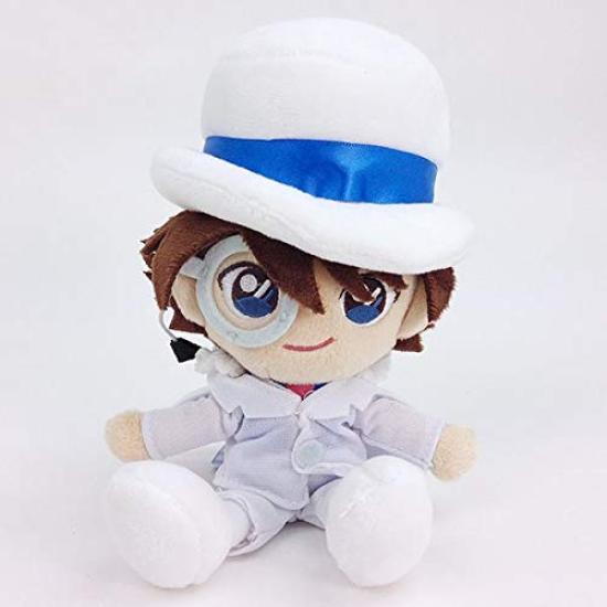 Sanei Boeki Detective Conan Fluffy Friends Kaito Kid (S) W9.5 x D9 x H18cm Plush Toy
