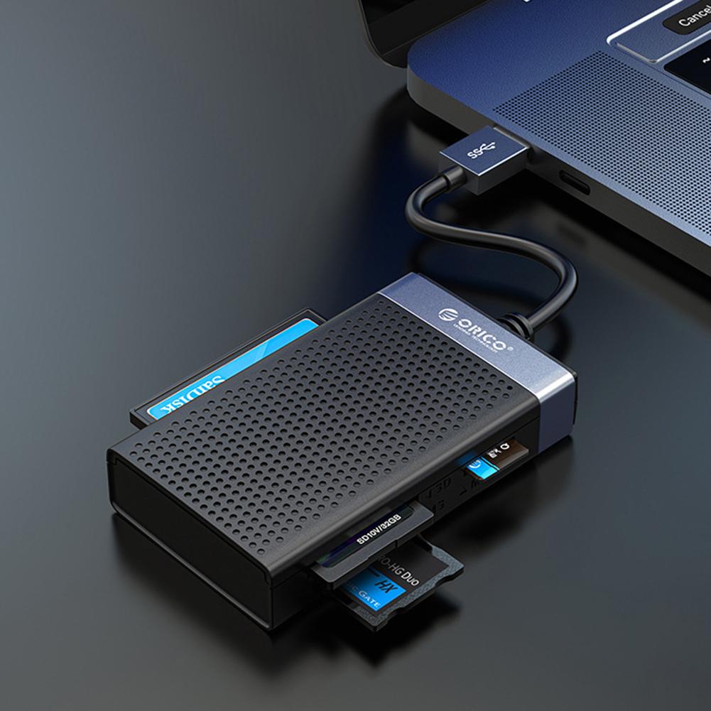 Kaufe Neue USB 3.0 USB C Kartenleser 4 in 1 Speicher Smart Card Leser SD TF CF MS Compact Flash