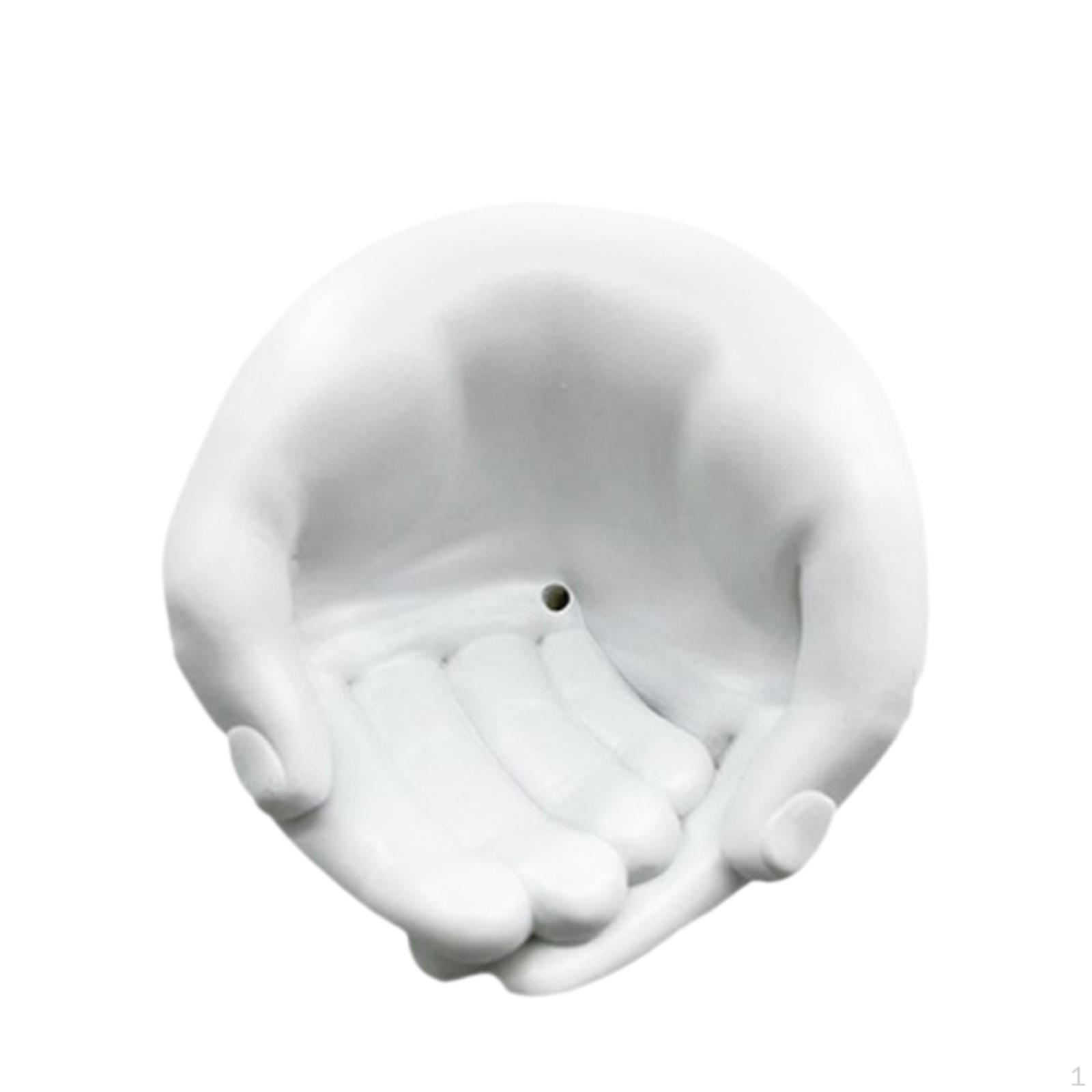 

Две формы для горшков для бонсай, цветочный горшок, современные кашпо для рук, украшение из смолы для внутреннего и наружного использования S