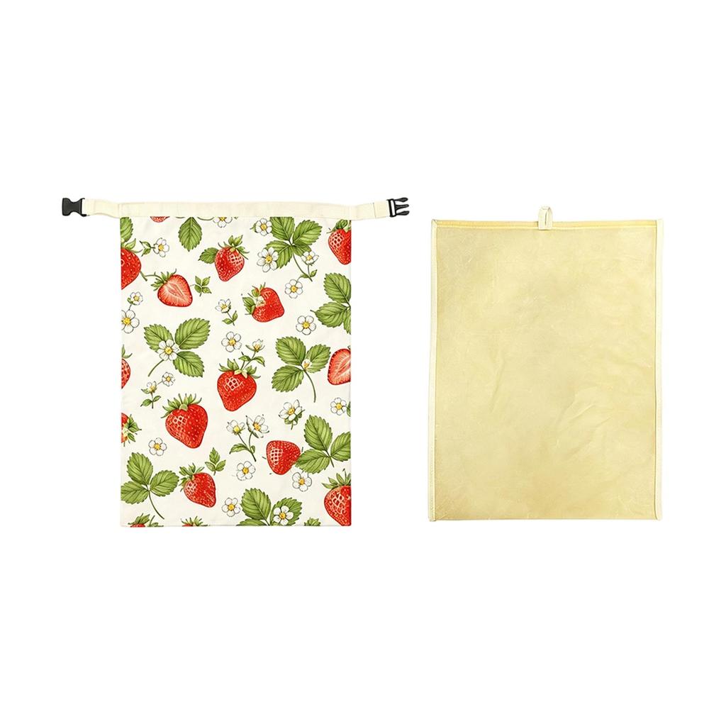 Beeswax Bread Bag for Bread Storage - Reusable Food Wrap with Removable Design