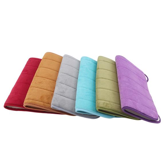 Absorbierendes, rutschfestes Badezimmer-Pad, U-förmiges Memory-Schaum-Toilettenpad