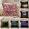 Pierce The Veil Cushion Cover Silky Short Plush Double-Sided Printed Pillow Case for Sofa All Seasons Home Decor Gift