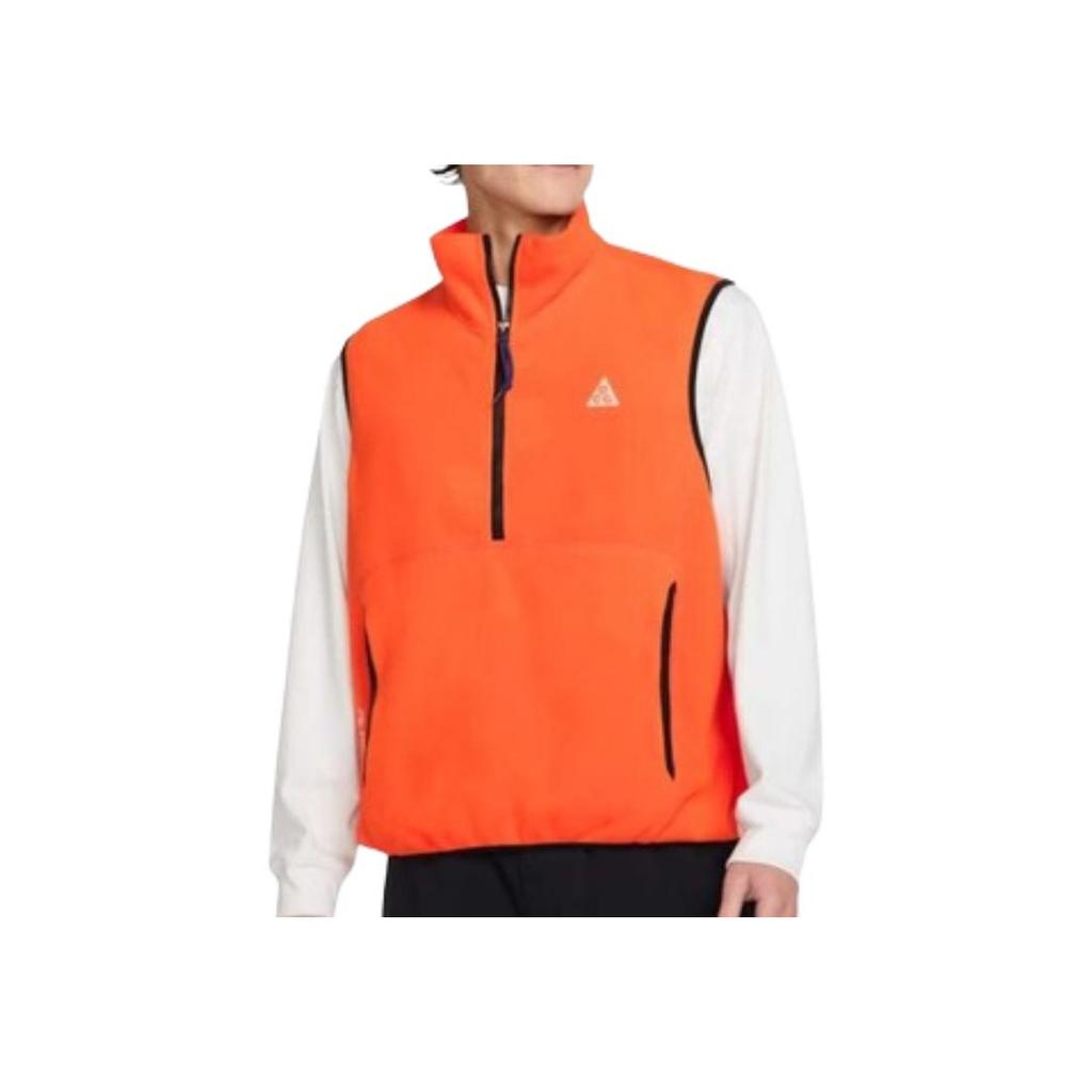 Nike Logo Half-Zip Sleeveless Vest Men tops HJ2468-819