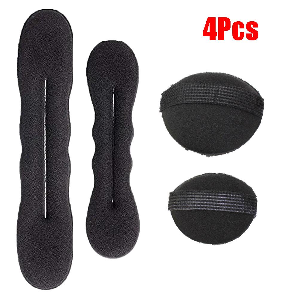 Gąbka Plastikowa Pętelka Lokówka do Kręconych Włosów Gumka do Włosów Opaska Twist Donut do Koka Lokówka Gumki do Włosów Narzędzia do Fryzur