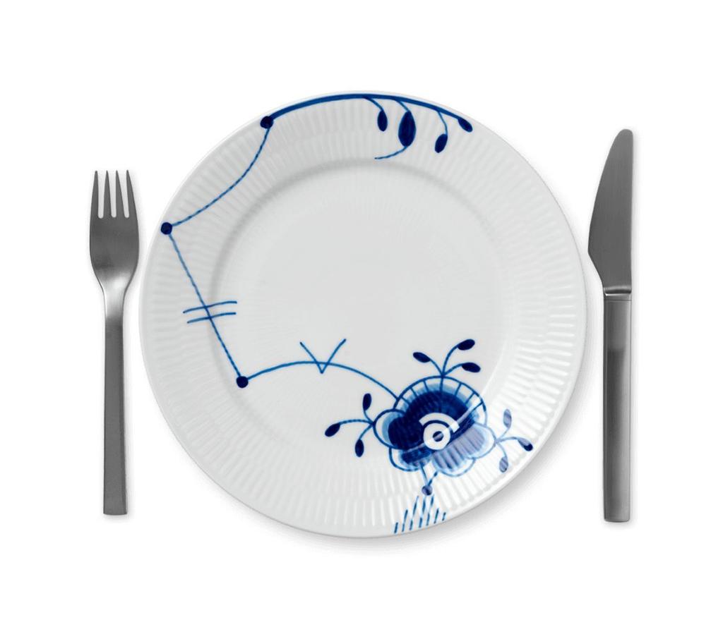 [Officially Imported] Royal Copenhagen Blue Fluted Mega Plate, 22cm (No. 6), Perfect as a Wedding Gift, 1017372
