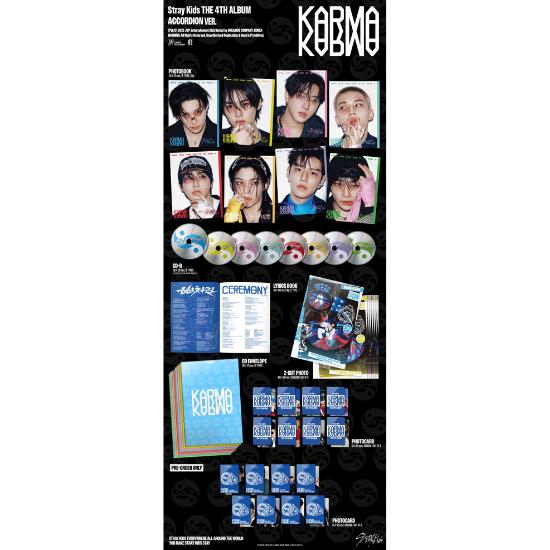 Select POB ACCORDION Ver Stray Kids 4th Album KARMA