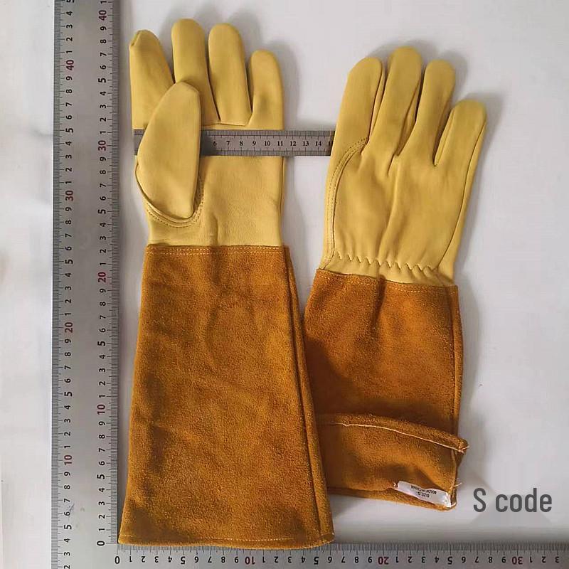 

Садовые перчатки из овчины, устойчивые к колючкам: Идеально для обрезки, посадки и ландшафтного дизайна