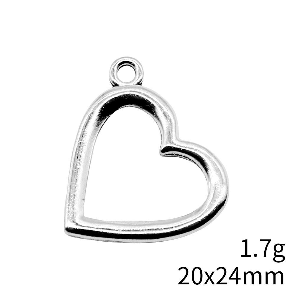 

Браслет с подвесками «Назад в школу» с полыми персиковыми сердечками, подвески-украшения для дома, мужской кулон A48-10pcs-20x24mm