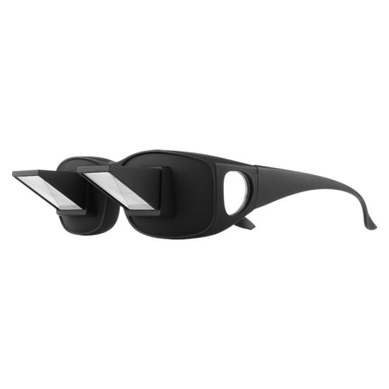 

Prism Glasses Universal Non-slip ABS Refractive Show Horizontal Glasses for Reading L чорний