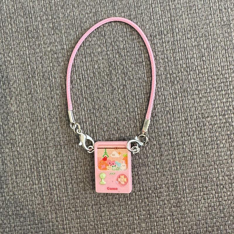 Dukkehus Tilbehør Små Dyr Miniatyr Mobiltelefon Modell Anheng Tegneserie Mini Mobiltelefon Modell Sjarm Utkledningsleke