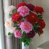 Peony Silk Flower: Large, Single-Head Tabletop/Floor Decoration