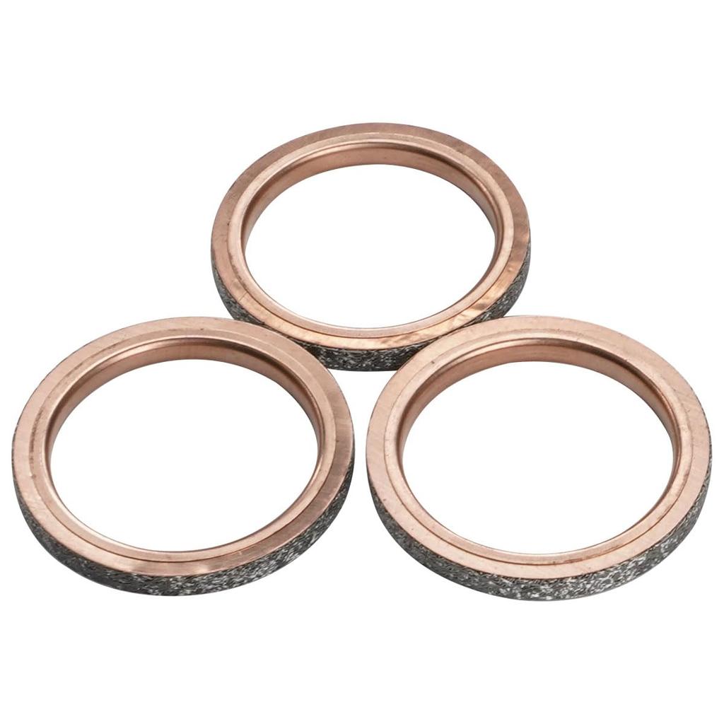 Motorcycle Exhaust Gasket 38.5*50*5 For XT250 2013-2024 Serow 250 2008-2017 XG250 Tricker YBR250 SR400