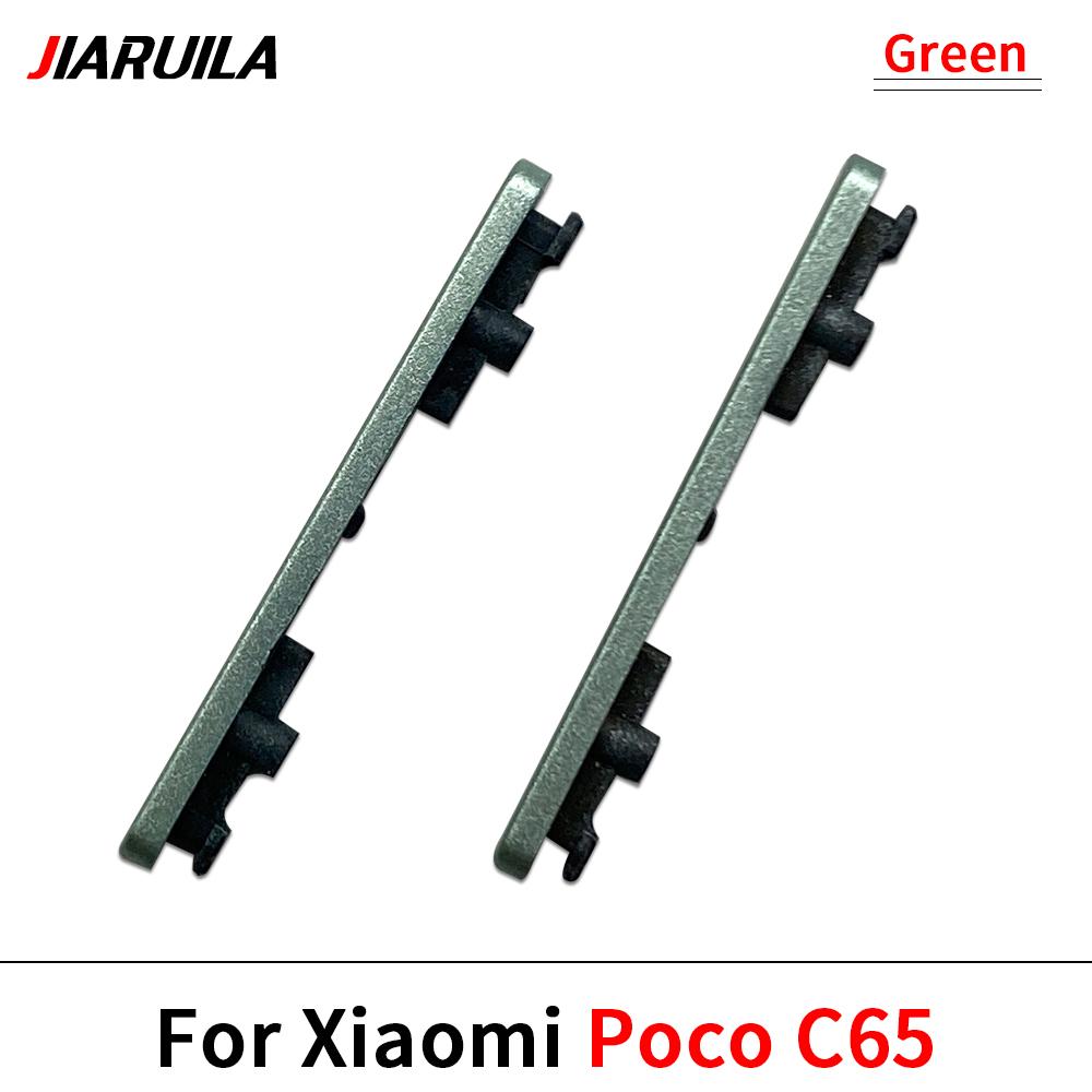 Power Button Switch & Volume Up / Down On / Off Button Flex Cable For Xiaomi Redmi Note 11E 11 Pro Plus Poco C61 F1