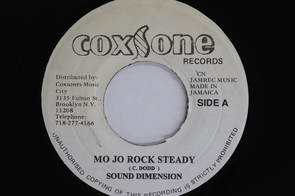 7inch Record SOUND DIMENSION - Mo Jo Rock Steady / Mo Jo Version NONE COXSONE RECORDS Jamaica Reggae, Ska & Dub Used