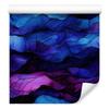 Wallpaper Ink blue, navy blue, black and purple 50x1000