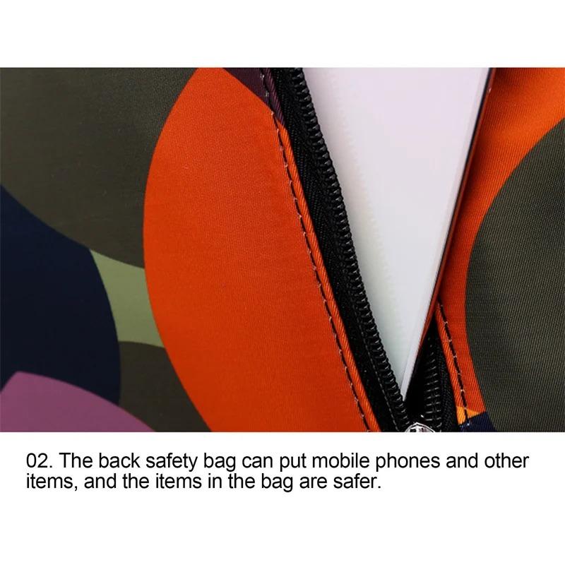 Nowy wielofunkcyjny plecak damski wodoodporny plecak oxford damski plecak z zabezpieczeniem przeciw kradzieży tornister dla dziewczynek 2022