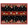Christmas Tablecloth Festive Snowman Santa Print Dining Table Decor Gift