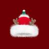 Soft Christmas Plush Cap Windproof Big Pullover Hat Fashion Thickened Brimless Cap  Outdoor