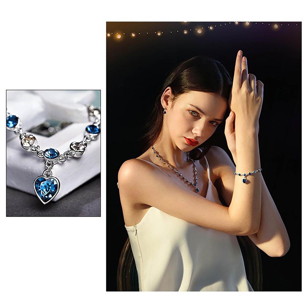 Ocean Heart Peach Heart Bracelet Love Women's Bracelet Gift Jewelry