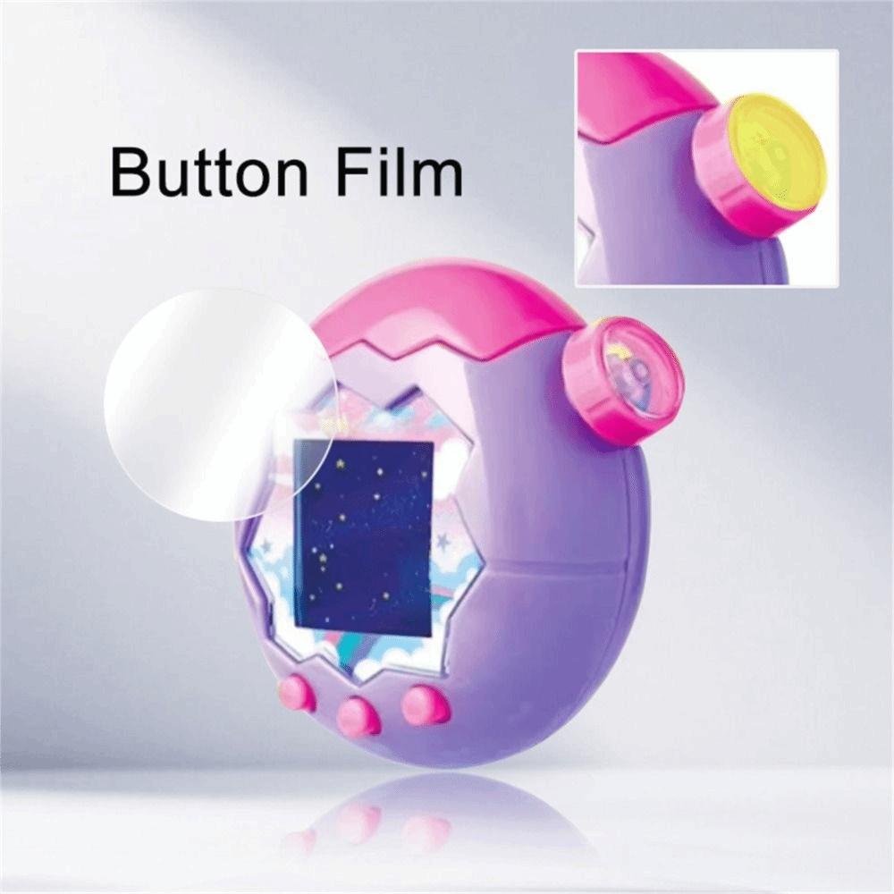 HD Anti-scratch Panel Protective Cover For Tamagotchi Paradise Electronic Pets Game Toys TPU Yellow Screen Protective Soft Film