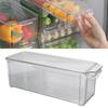Transparent Clear Organizing Bin Plastic Storage Container Organizer Bin  Kitchen