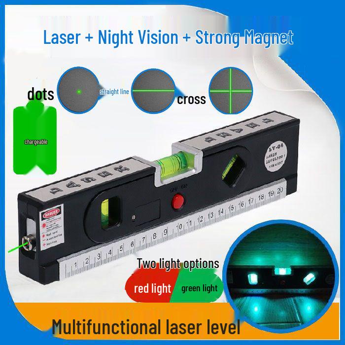 High Precision Infrared Cross Line Laser Leveling Tool