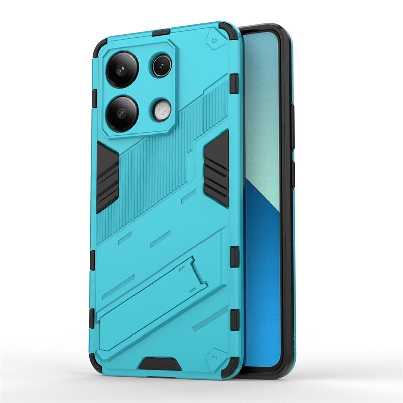 For Xiaomi Redmi Note 13 4G Cover Case Redmi Note 13 4G Capas PC Bumper Kickstand Shockproof Holder Cover Redmi Note 13 Pro Plus
