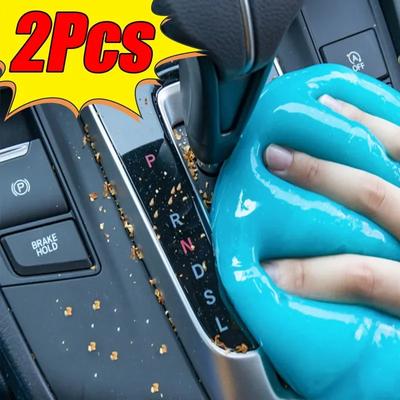 Gel Pulizia Auto Melma Argilla Magica Auto Interno Tastiera Computer Sporco Pulizia Rimuovi Polvere Gel Autolavaggio Strumenti Pulizia Interni