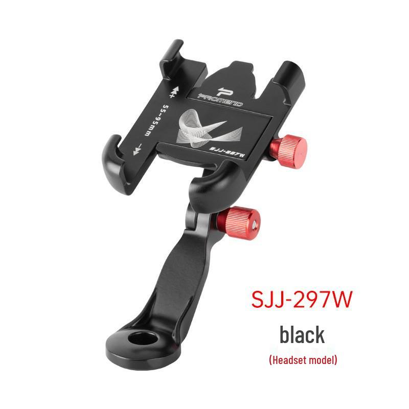 PROMEND Adjustable Rotating Aluminum Phone Holder for Bikes and Motorcycles