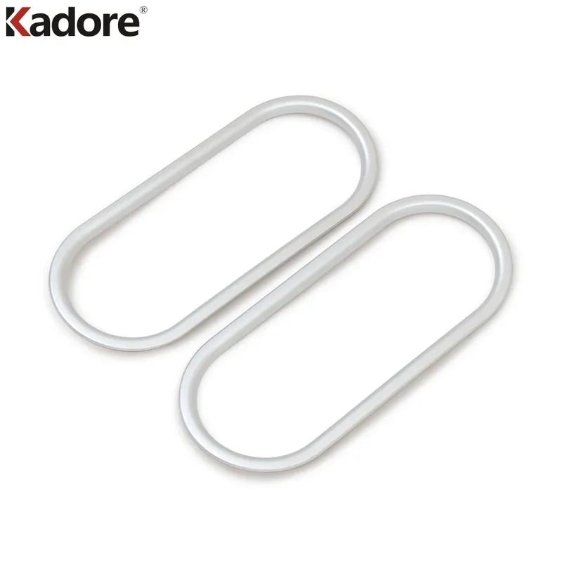 For Mazda CX9 CX-9 2016-2018      Matte Rear Door Water Cup Holder Frame Cover Trim Car Interior Accessories