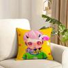 HHikari Shimoda IllustrationS Cushion Cover Reversible Plush Pillow Cover Soft Fluffy Home Decor for Sofa Bedroom