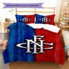 Club Nacional De Football Pattern Bedding,Quilt Set Quilt Cover Pillowcase Home Birthday Gift(1 * Duvet Cover + 2 * Pillowcase, Without Core)