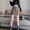 High-Waisted Black PU Leather Mini Skirt: Versatile, Hip-Hugging Style for Spring and Early Autumn 2025