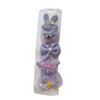 New Korean Spring Fabric Bow Hair Clip Set for Kids, Sweet Side & Bangs Clips, Full-cover Design,  Non-hurt Hair, Perfect .