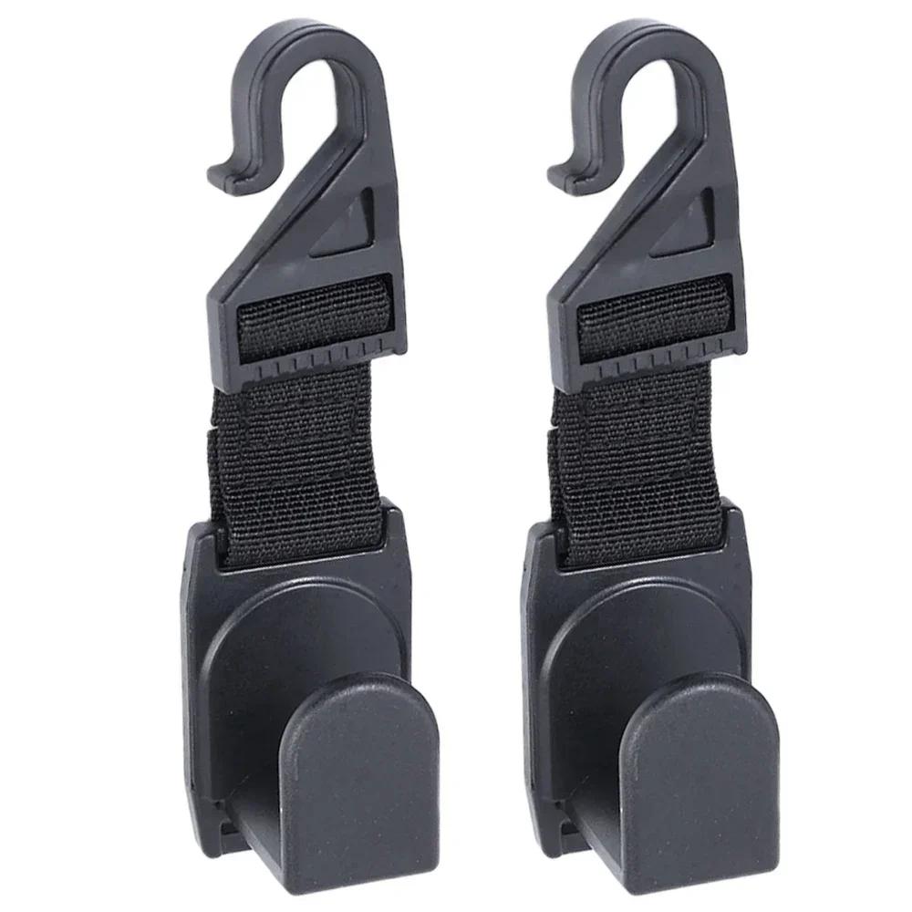 1/2pcs Car Backseat Hook Space Saving Solution Universal Car Back Hook for Shopping Bags & Backpacks