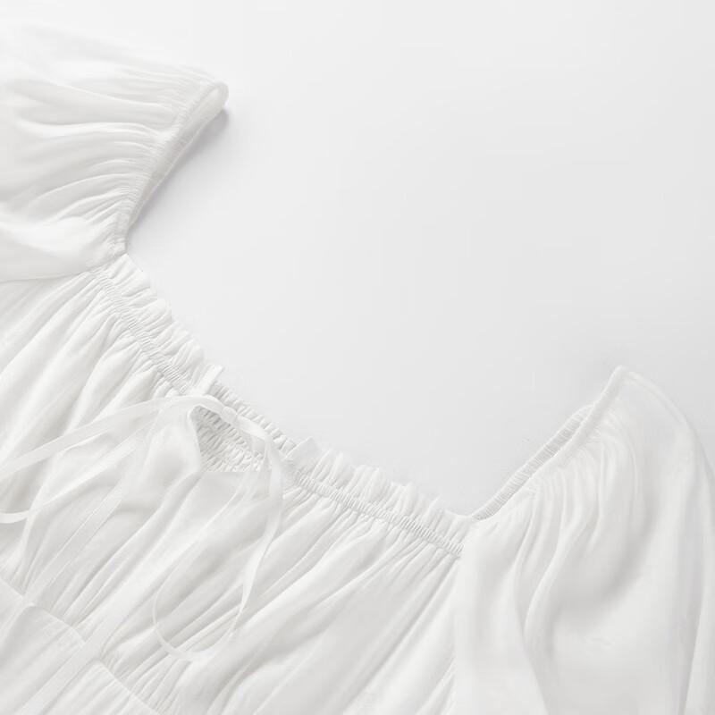 Leting Sweet & Chic Puff Sleeve A-Line Dress