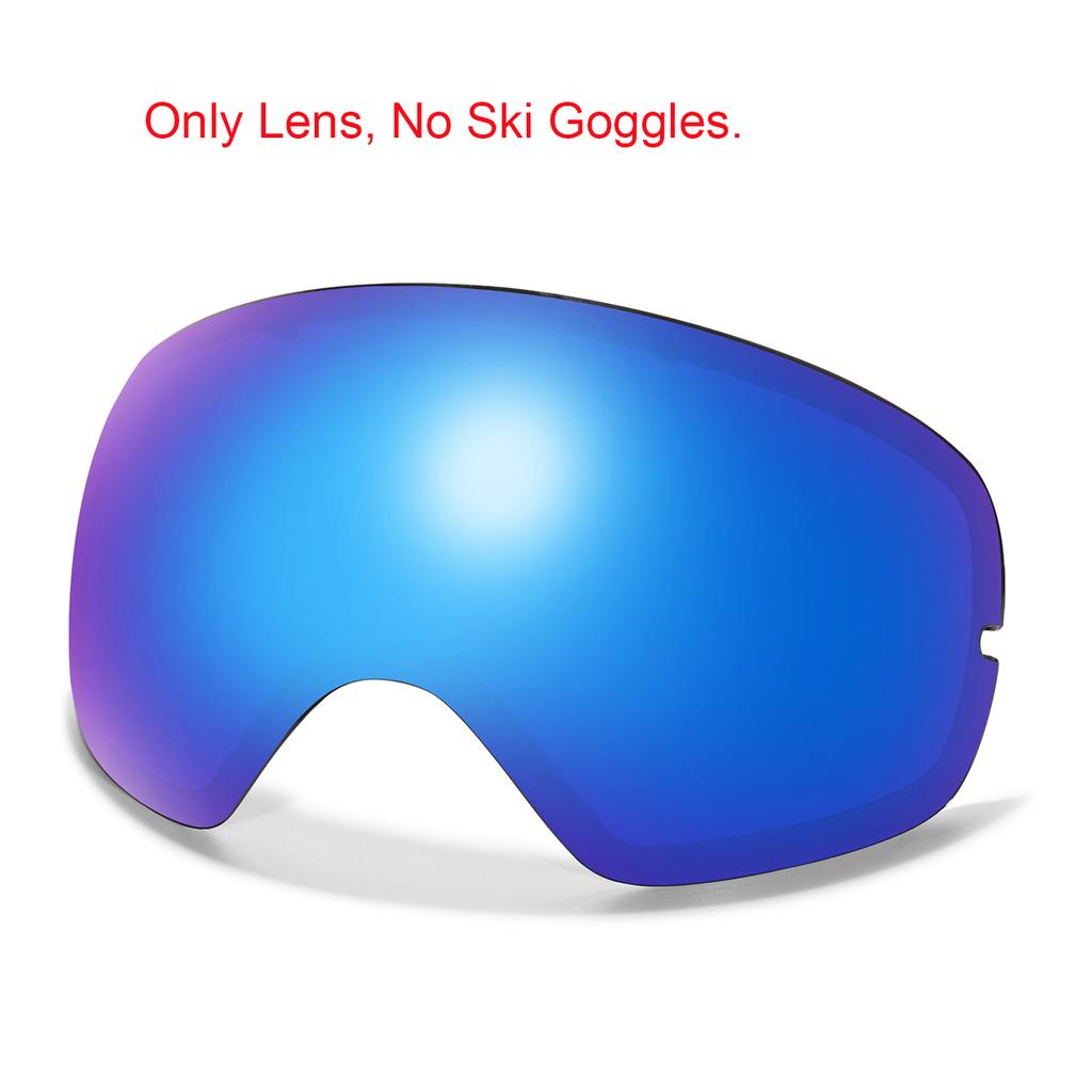 Anti-Fog UV400 Snowboard Goggles for Men Women Outdoor Sports Ski Mask Cycling Glasses with Replacement Lens Christmas Gift