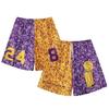 Men Bandana Pattern Shorts Fashion Sports Basketball Shorts