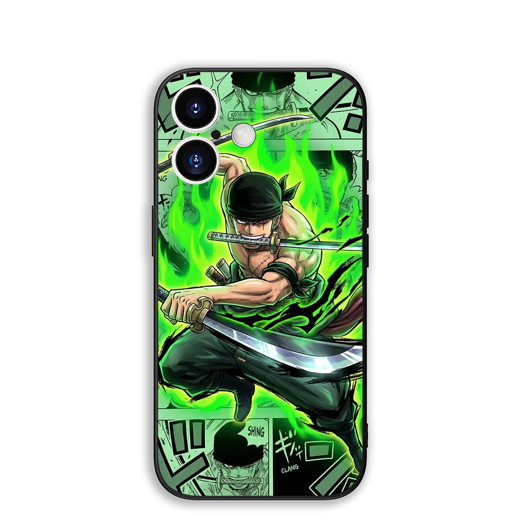 

for Samsung Galaxy Note 20 Ultra 10 8 9 S10 Plus Lite S8 A70 A24 A25 A37 A57 A51 A7 Case One Luffy Pieces Roronoa Zoro Sanji Galaxy A21s