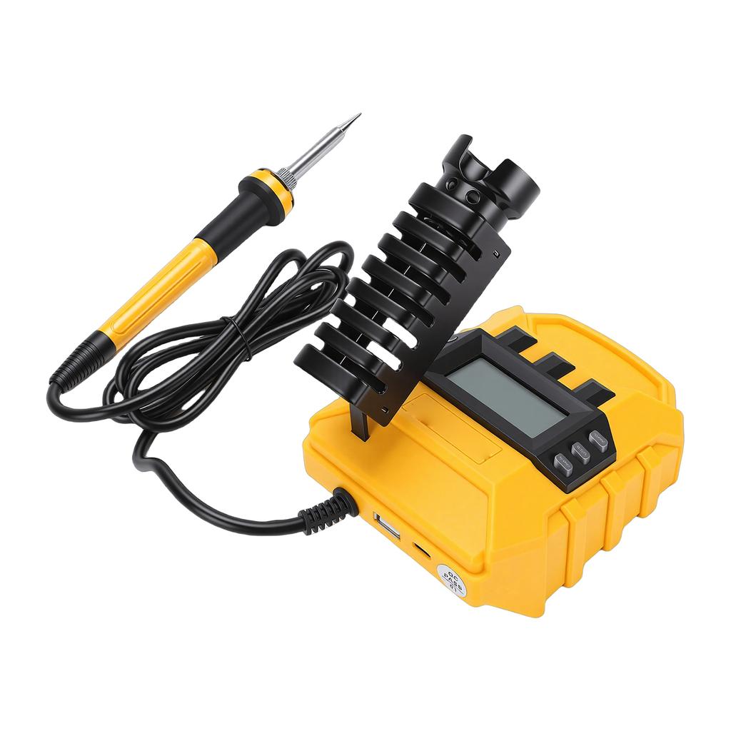 60W Cordless Soldering Iron Station Fast Heating USB Rechargeable Portable Electric Soldering Iron Station Tool for DIY