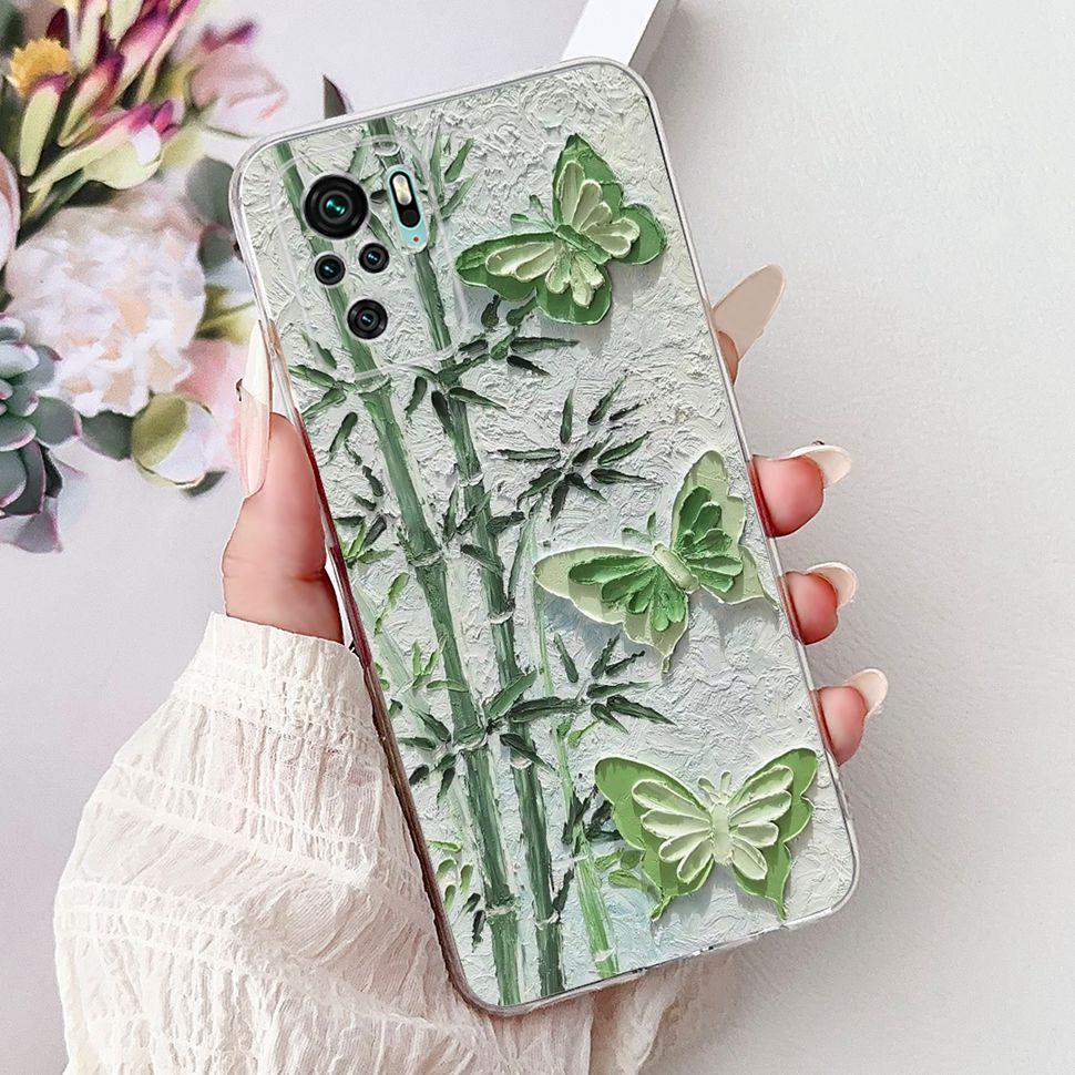 Colorful Pattern Case For Xiaomi Redmi Note 10 4G Ultra Slim Soft Silicone Case For Redmi Note 10 10S Note10 Note10S Cover Coque
