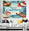 Christmas Balls And Snow Wall Hanging Tapestry Christmas Wall Hanging Tree Wall Hanging Gorgeous Christmas Tree Fireplace Gifts