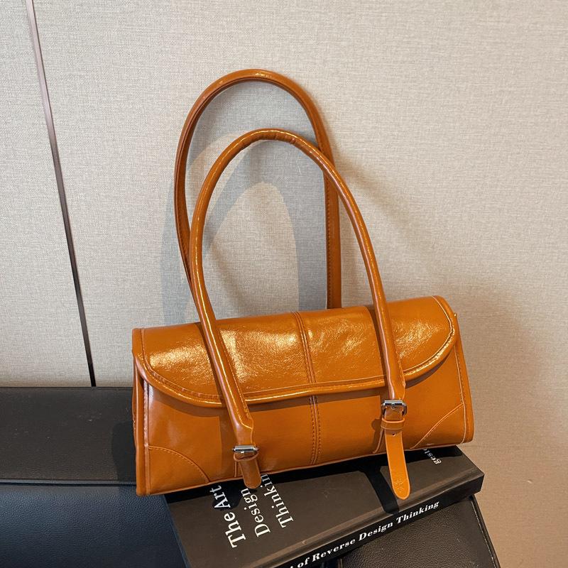 2025 New Autumn/Winter Luxury Leather Women's Underarm & Crossbody Tote Bag