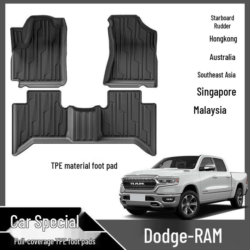Kaicheng F70 Car Floor Mats for 2022-2024 Dodge RAM1200, LANDTREK, TITANO Models