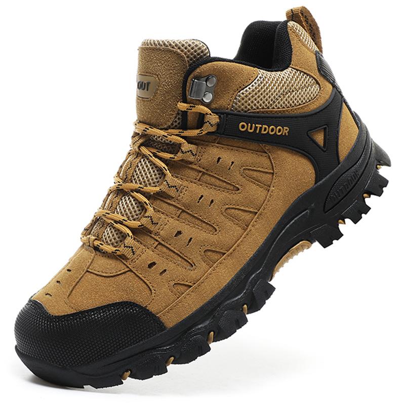 

Мужская обувь большого размера, легкая, дышащая, для пар, для спорта на открытом воздухе, походов, повседневная, походная обувь 47 хаки