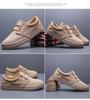 Herbst Neue Schuhe für Herren Freizeitschuhe Mode Canvas Flache Skateboard-Schuhe Coole Slipper
